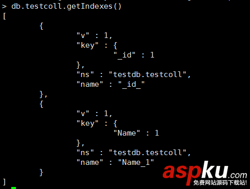 MongoDB數據庫中索引(index)詳解 數據庫索引詳解,mongodb,index詳解,索引