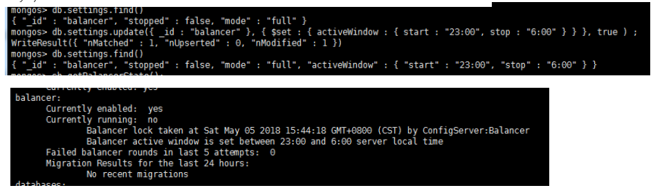 MongoDB,分片,部署,維護