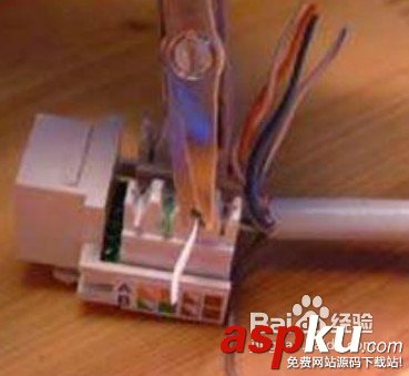 網線插座接法、網線模塊制作及其安裝方法 網線插座,網線模塊