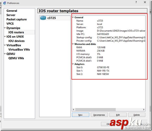 使用GNS3和Cisco IOU搭建路由交換實驗之使用篇 GNS3,Cisco,IOU