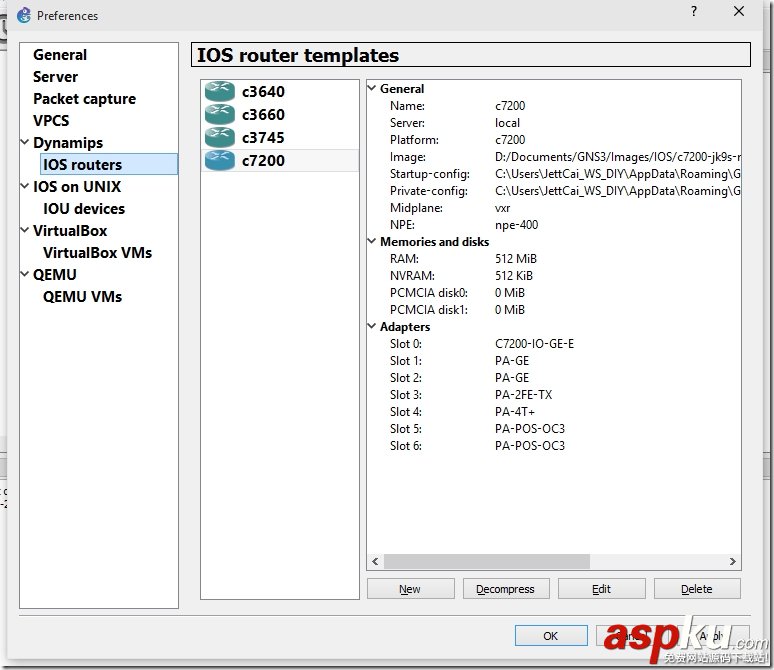 使用GNS3和Cisco IOU搭建路由交換實驗之配置篇 GNS3,Cisco,IOU