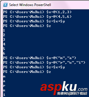 探索PowerShell (八) 數(shù)組、哈希表(附:復(fù)制粘貼技巧) 數(shù)組,哈希表,PowerShell