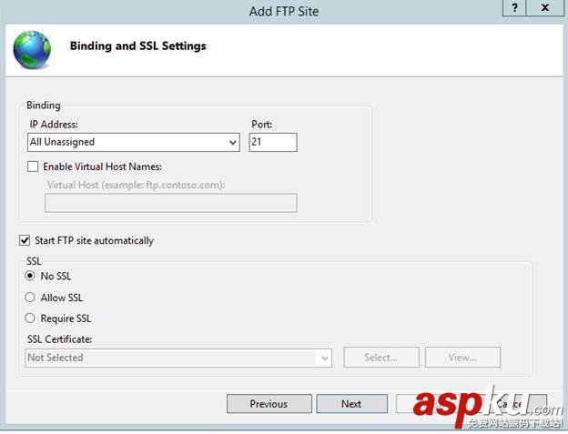 Windows Azure VM上配置FTP服務器 Windows,Azure,VM,配置,FTP服務器