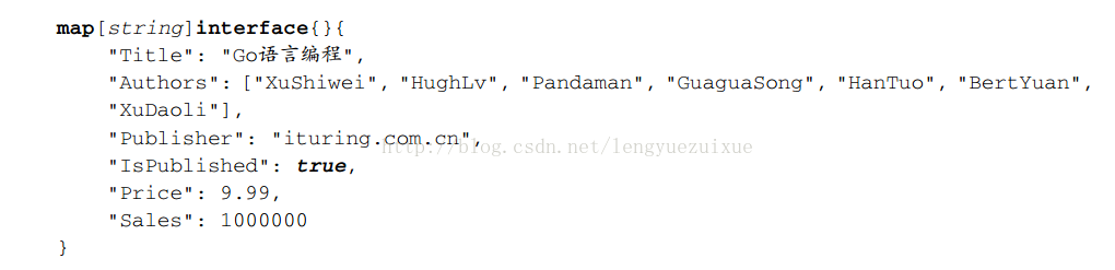 Go語(yǔ)言,JSON