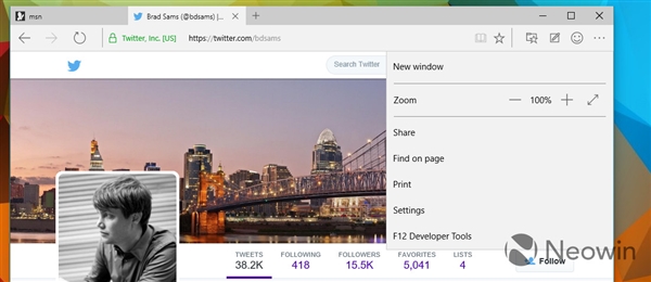 IE繼任者！斯巴達瀏覽器細節圖賞