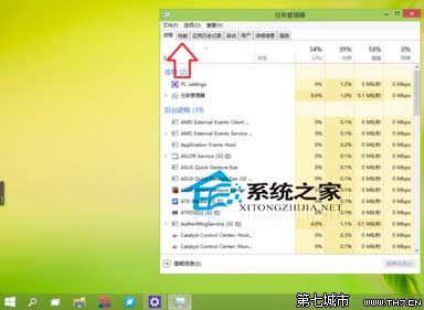 Win10任務管理器性能小窗口模式的使用方法