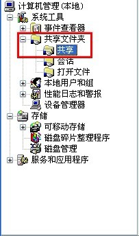 默認(rèn)共享