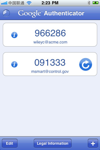 谷歌驗證:Google Authenticator