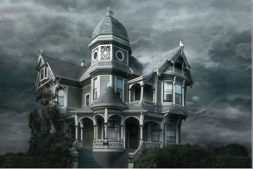 ps設計實例-打造恐怖陰森城堡