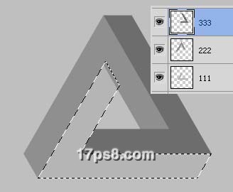 ps設(shè)計實(shí)例-打造不可能三角