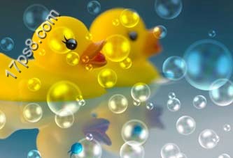 ps設(shè)計實例-打造逼真肥皂泡