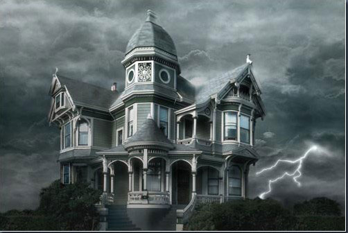 ps設計實例-打造恐怖陰森城堡