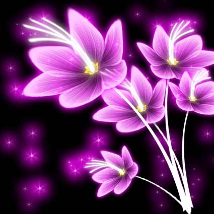 Photoshop濾鏡教程-打造奇麗花朵