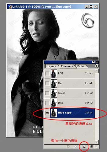 photoshop摳圖教程-通道摳圖實例