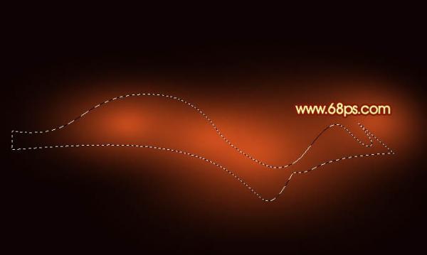 Photoshop設(shè)計(jì)打造出漂亮飄逸的紅色雙層光束