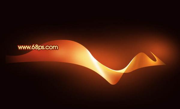 Photoshop設(shè)計(jì)打造出漂亮飄逸的紅色雙層光束