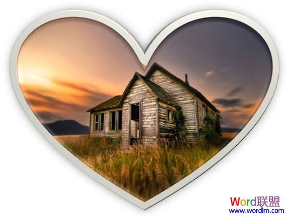 精美的心形相冊邊框