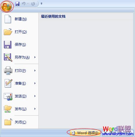 Word選項(xiàng)按鈕
