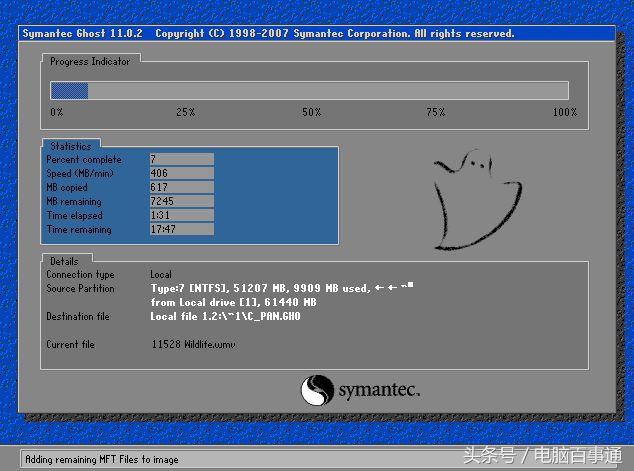 一鍵GHOST怎么重裝電腦系統