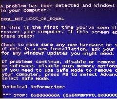 電腦突然藍屏了怎么辦,教你解決電腦藍屏的方法