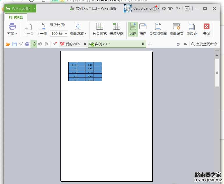 WPS怎么將一個頁面怎么分成多個頁面打印?