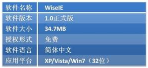 Wise瀏覽器1.0正式版特色功能測評 武林網教程