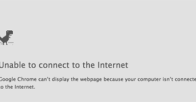 Chrome谷歌瀏覽器恐龍歷險記同樣好玩 武林網