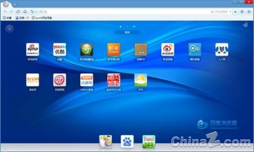 百度PC瀏覽器截圖