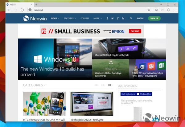 微軟全新瀏覽器Spartan體驗:最大亮點數字助手Cortana(小娜) 武林網