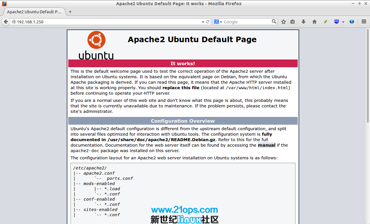 ubuntu14.04如何設置Apache虛擬主機的圖片 - 1 ubuntu 14.04設置Apache虛擬主機的方法 武林網