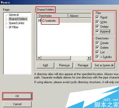 Win2003安裝FileZilla Server搭建ftp及配置