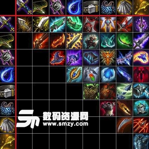 云頂之奕裝備合成圖