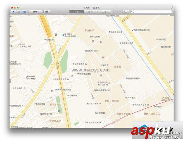 MAC使用地圖查看交通狀況避免交通擁堵 MAC,地圖,交通