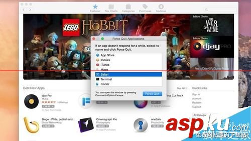蘋果Mac系統中的應用程序怎么強制退出? mac系統強制退出程序,蘋果系統強制退出,mac,強制退出,蘋果ma
