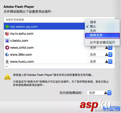 Mac顯示flash已過期無法使用怎么辦 Mac flash過期解決辦法介紹 Mac,flash,過期