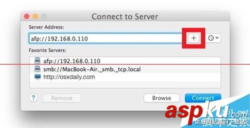 蘋果Mac系統怎么添加常用服務器? mac,連接服務器,ftp,服務器