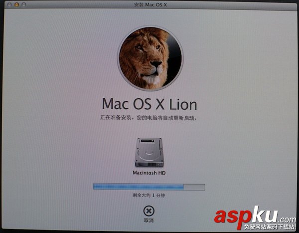 MAC OS X Lion啟動U盤制作和使用U盤安裝系統圖文教程 MACOSX,Lion,啟動U盤制作,U盤安裝系統