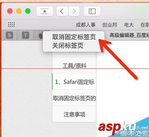 Mac怎么使用Safari一鍵靜音和網(wǎng)頁標(biāo)簽固定功能? mac,safari,關(guān)閉標(biāo)簽,safari打不開網(wǎng)頁