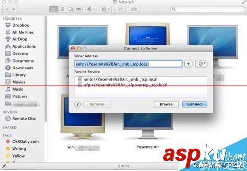 蘋果Mac系統怎么添加常用服務器? mac,連接服務器,ftp,服務器