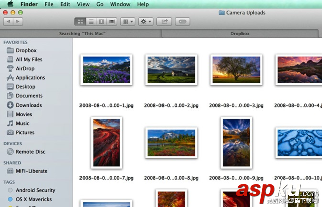Mac OS X Mavericks的Finder打開不同標簽的操作步驟 Mavericks,Finder,標簽,MacOSX