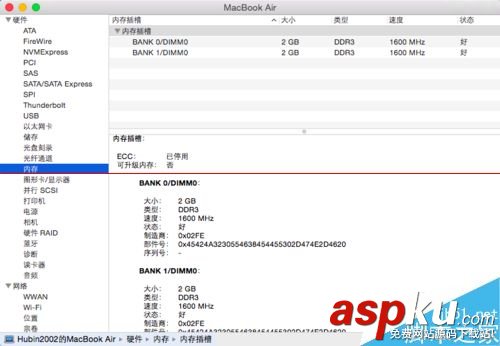 蘋果Mac OS X系統(tǒng)怎么查看硬件信息? 蘋果,Mac,硬件