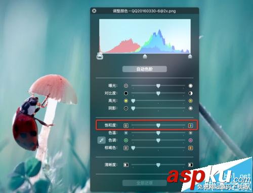 mac系統中怎么用自帶的預覽工具將圖片變成黑白色? mac