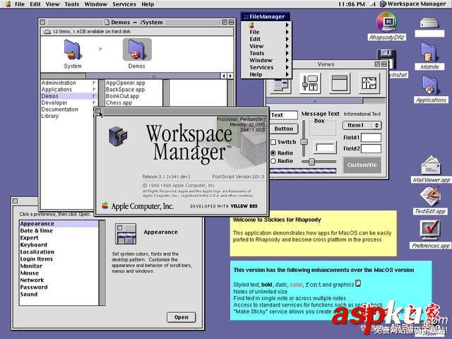一份Mac OS 圖形界面發展簡史:從荒蠻走向現代 Mac,OS,發展示