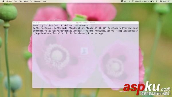 蘋果Mac創建MacOS Sierra U盤安裝教程 macos,sierra,u盤安裝,beta