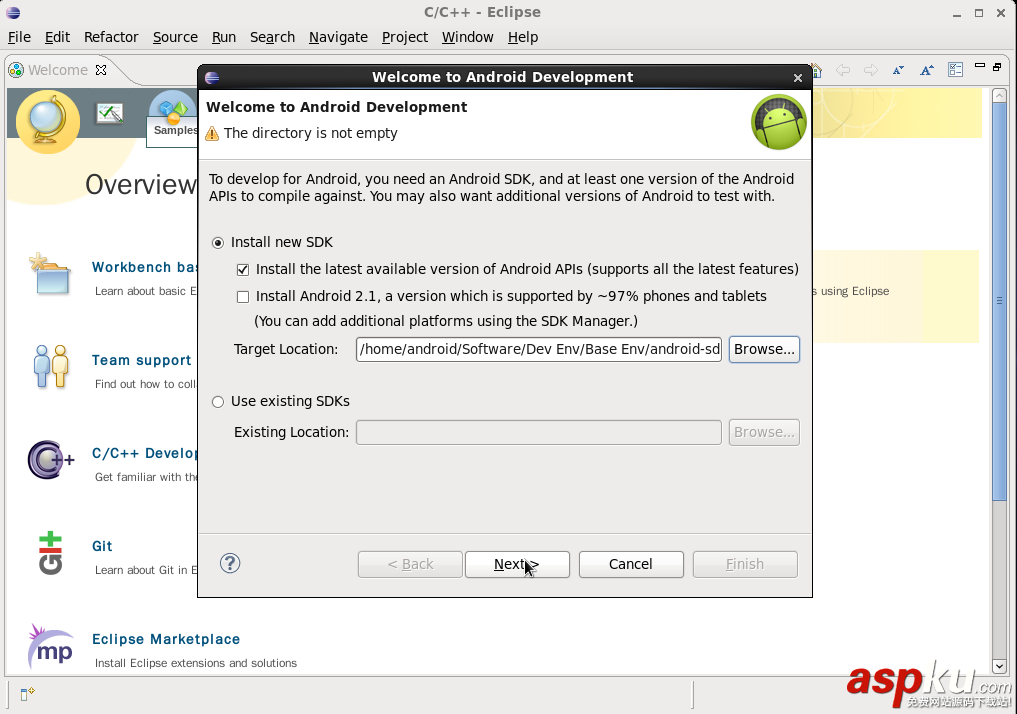 Android開發環境,Linux