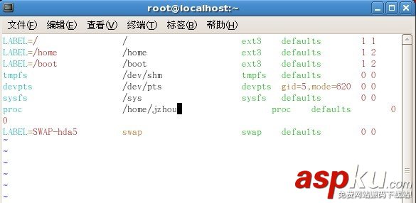 Linux,磁盤和文件系統管理