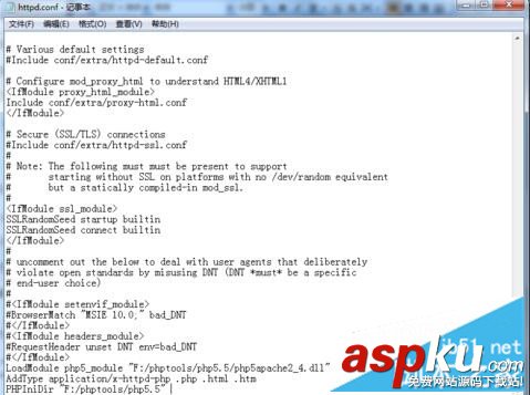 PHP5.5.15,Apache2.4.10,MySQL5.6.20