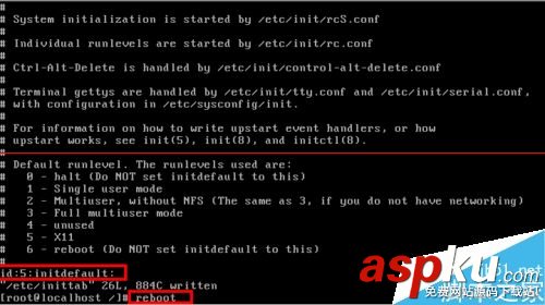 linux運行級別,linux修改運行級別,linux,啟動級別,修改linux