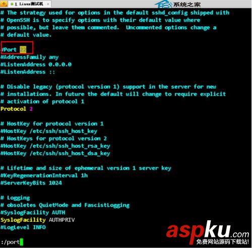 Linux,SSH,端口號