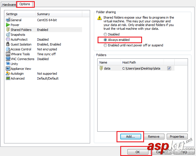 linux掛載,windows共享文件夾